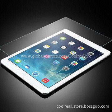 9H hardness tempered glass screen protector for pad mini automatic exhaust bubble